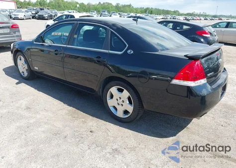 2008 Chevrolet Impala Ss из США, поврежденный, VIN 2G1WD58C981267009